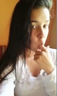 What a naughty girl
