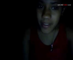 Teen showing tits on webcam
