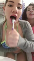 Mexican lesbians watch what happens