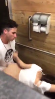 Sexual madness hidden camera young people fucking in the bathroom