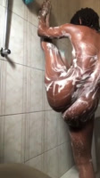Samanthagay Bathing Shower Nice Girl