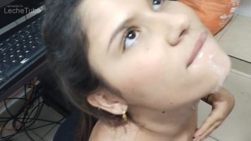 Sucking my stepbrother's cock