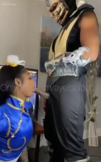 Porno de ayelo la baby Kitana follando con Scorpion