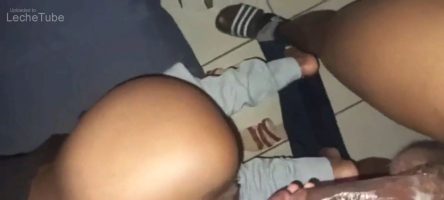 Pequeña Ebony Jovencita podras aguantar esa polla