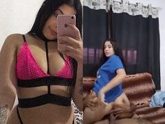 Ninfetinha Aline Vitória culona follando duro