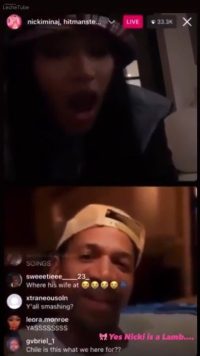 Live xxx de stevie j And nicki Minaj live porn viral