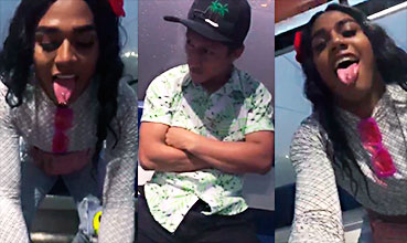 Video Porno En La Aerovía De Guayaquil Con Un Trans mamando