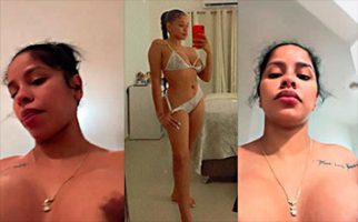 La Dominicana La Diosa Cotizada hace live desnudas con un fanatico