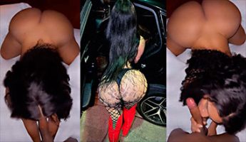 Transexual Dominicano Darlyn Castillo mamando guebo y se lo meten en cuatro