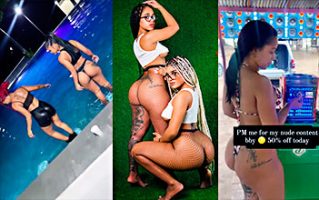 Dominicana Megane Janell Y Chana Las MVP video hot xx