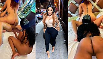Laura Castellanos formando trios lesbico en una cabaña con las amigas
