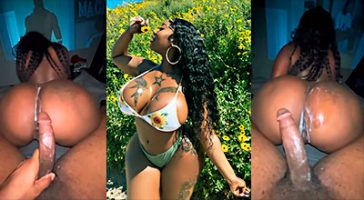 Video porno casero de la culona Victoria Cakes creampie