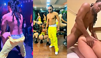 Santana Barber Shop filtra otro video porno follando con una de sus bailarinas