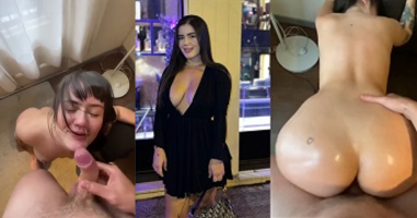 La culona Daniela Ladanies teniendo sexo y recibe facial