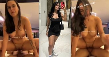 Lorrana Joyce faz sexo gostoso quicando forte na vara