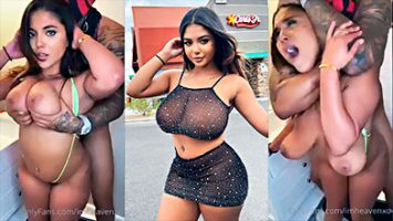 La tetona Imheavenxo es follada duro e intenso en el baño