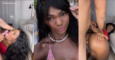 Lívia Santana dando o cu de quatro no chão