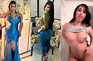 Trans Darlyn Castillo y su video porno casero