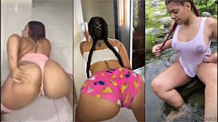 Zuleika Paulino twerks with her fat ass video porno xxx