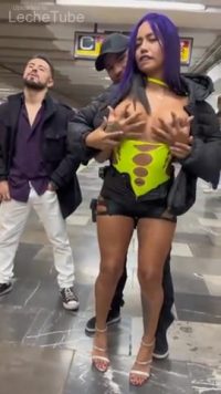 Video Viral luna bella metro cdmx original