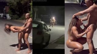 Streets of Coronavirus Nego Krokus Attacks al aire libre fucking sex