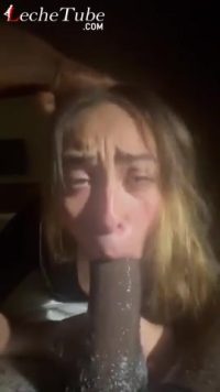 Hot Latina POV Tries To Deepthroat A BBC
