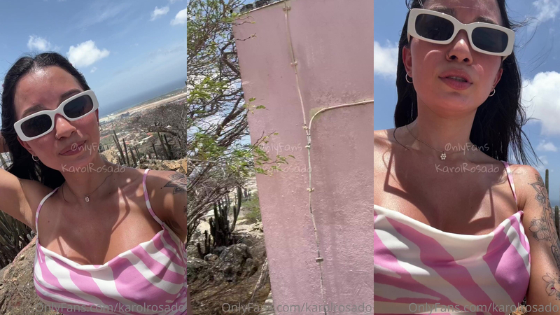 Karol Rosado Gets Naked in Public