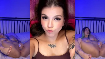 Mxlzinha nua gozando gostoso batendo siririca na xoxota molhadinha