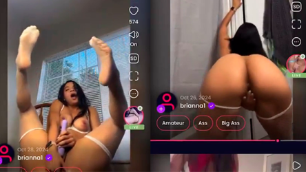 Fitness Luz Arias se pone loca masturbandose - en video privado xxx
