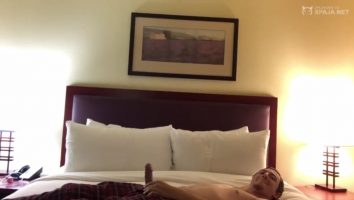 Vídeo grabado follando en un hotel con la negra