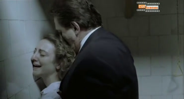 A director manages to have sex with a student in the bathroom