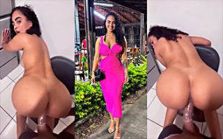 Follandome a la hermosa Erica Moraes fucking doggy style